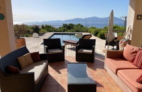 Pietrosella Villa | villa 4 etoiles 3 chambres vue mer ajaccio