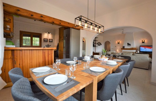 Benitachell Villa | Villa 5 bed. 10 pers./Private swimming pool/Sea view/Garden/Terrace/Wifi