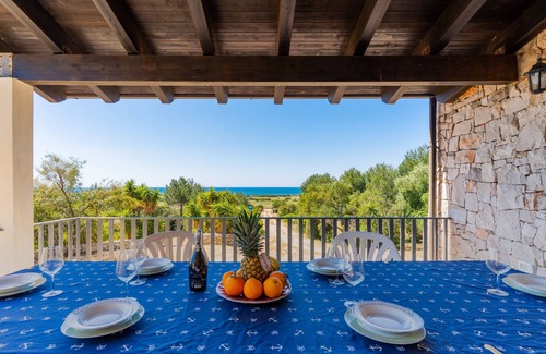 Torre Pali Villa | Villa 'A Casa Di Silvia' with Sea View, Private Terrace and Air Conditioning