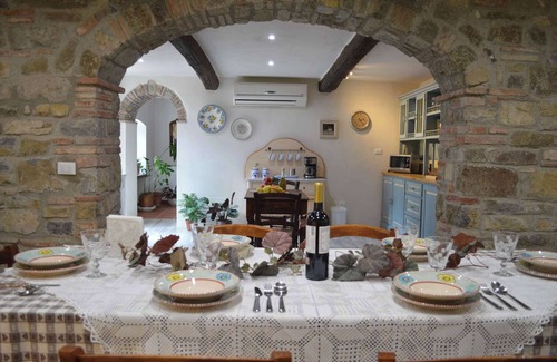 Gaiole in Chianti Villa | Villa 'Agriturismo Podere Terrena' with Mountain View, Private Pool and Wi-Fi