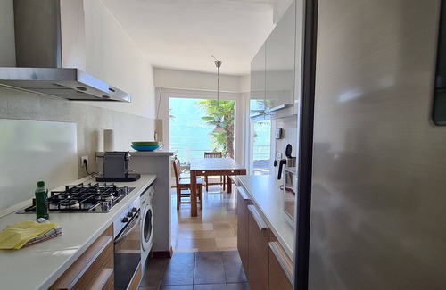 Porto Valtravaglia Villa | Villa Alba - dream view and direct beach access