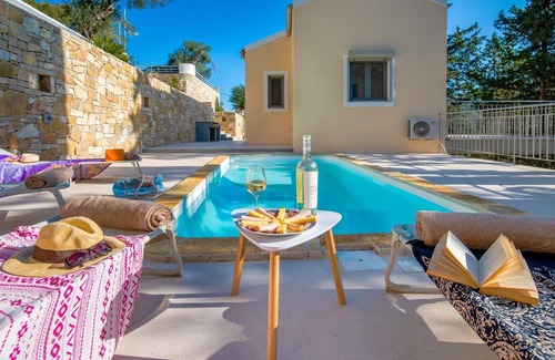 Koutsi Villa | Villa Alexandros Swimming Pool Walk to Beach A C Wifi - 3454