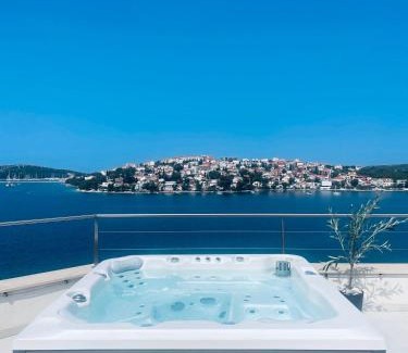Podglavica Villa | Villa Allina, 5-Bedroom Villa with Panoramic Views, Heated Pool