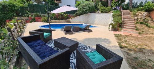 Arenys de Mar Apartment | Villa Apartment with Pool and Amazing Views!