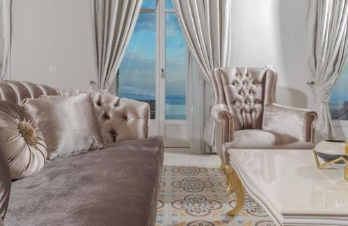 Skinaria Villa | Villa 'Arxontiko Stoufi' with Sea View, Wi-Fi and Air Conditioning