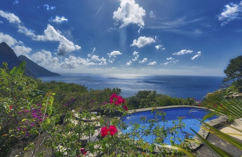 Mamin Villa | Villa Atabeyra - St Lucian Hillside Escape with Stunning Ocean and Piton Views
