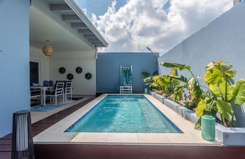 Rancho House | Villa Azul Tide - Oranjestad bohemian beach vibes