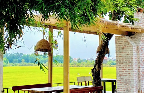 Hoa Long Hotel | Villa bên cánh đồng lúa Bà Rịa. Cảm nhận không gian gần gũi thiên nhiên.