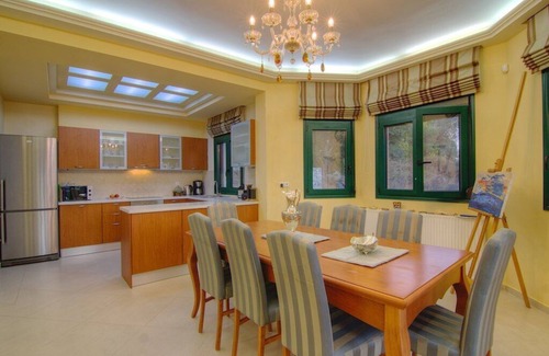 Kato Valsamonero Villa | Villa Balsam: Luxury villa with private swimming pool, garden, and barbeque.