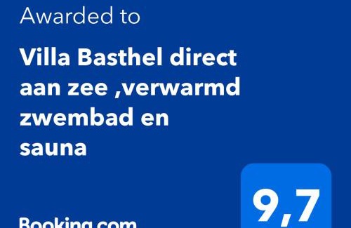 Baric Draga Villa | Villa Basthel direct aan zee ,verwarmd zwembad en sauna