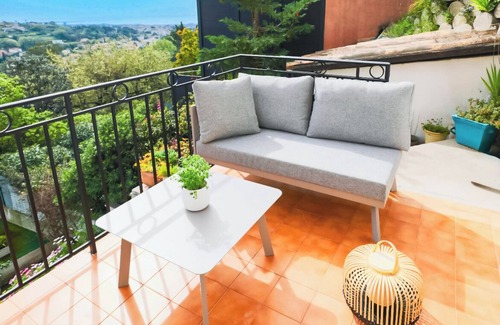 Cagnes-sur-Mer Villa | Villa Bleu Azur – Private Elegance with Sea & Mountain Views