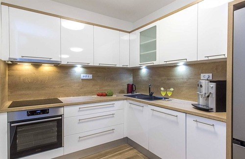 Tribunj Villa | Villa BLU - holiday house with heated salt water pool, 200m to the sea, free WIFI, parking