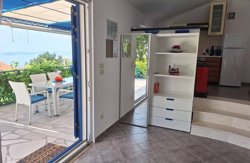 Podstrana Villa | Villa Blue - spectacular view and heated pool, Split riviera, Croatia