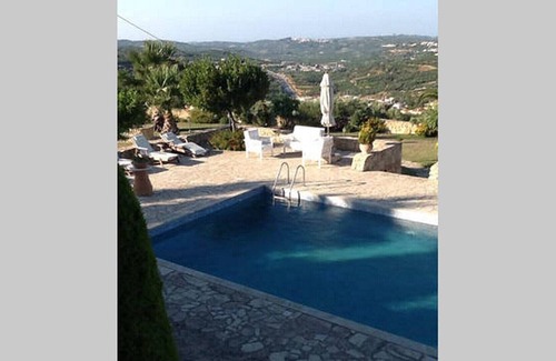 Nikos Kazantzakis Villa | Villa Castle-Crete Agios-Vasileios-Large Pool-Accommodation up to 10