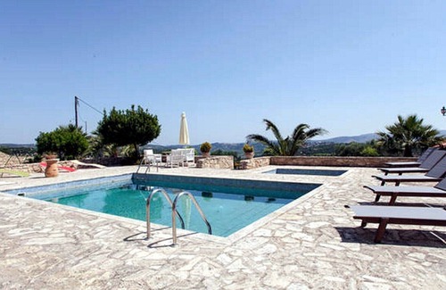 Nikos Kazantzakis Villa | Villa Castle-Crete Agios-Vasileios-Large Pool-Accommodation up to 10