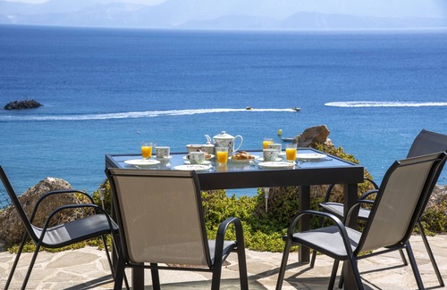 Almyros Apartment | Villa Celeste, breathtaking sea view. Luxury part-villa above Almyros Beach