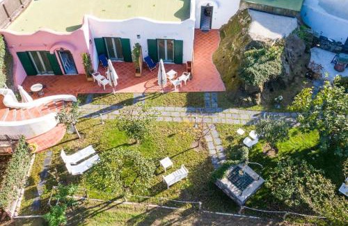 Forio Villa | Villa Conchiglia blu con piscina