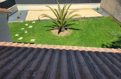 Bon-Encontre Villa | Villa des palmiers - Magnifique villa avec piscine chauffée et terrain de pétanque