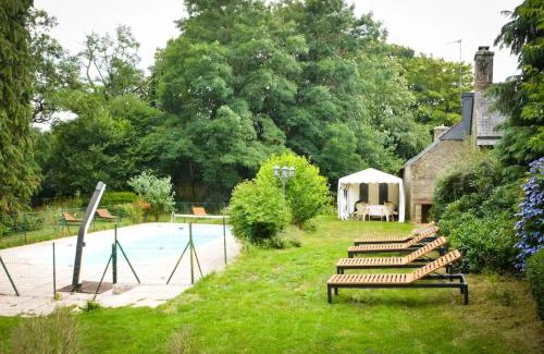 Langoelan Villa | Villa en campagne à Langoëlan - Piscine privée