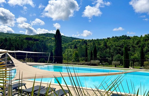 Saint-Maurice-dʼArdeche Villa | Villa Grenache - private terrace and garden