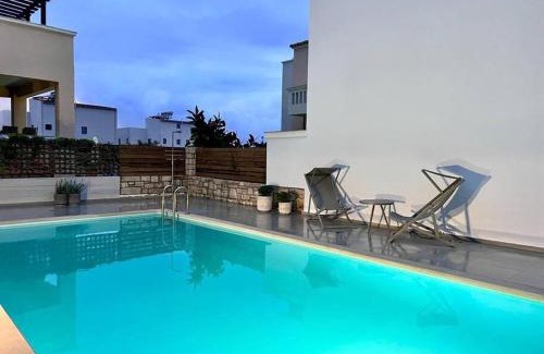 Panormos Villa | Villa Gagra - Villa with Private Pool, Air Con and Heating