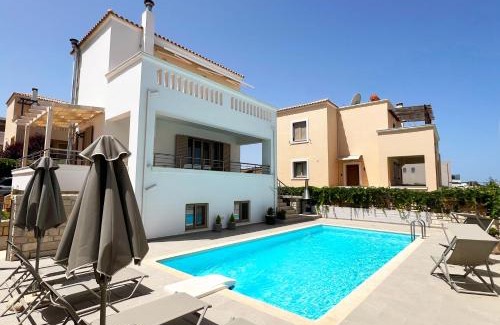 Panormos Villa | Villa Gagra - Villa with Private Pool, Air Con and Heating
