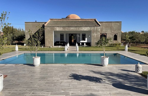 Ait Hamid Villa | VILLA GHALIBA, superb modern villa at 15 mns from Marrakech