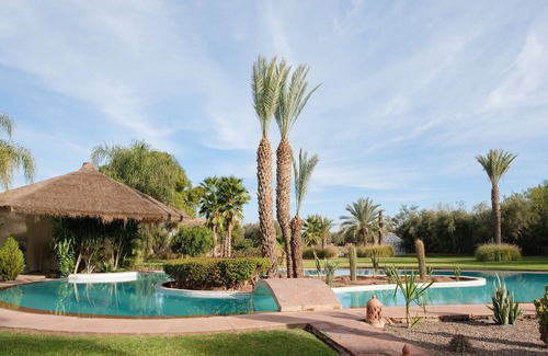 El Aggada Villa | Villa GRACE close to the Golfs with two private pools, SPA & Jacuzzi