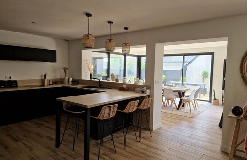 Combrit House | Villa H Ste Marine with jacuzzi in a quiet area, fully renovated