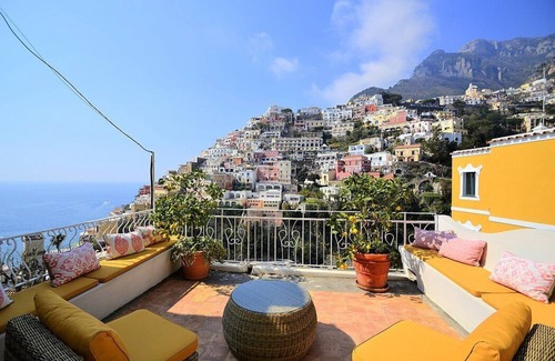 Positano City Centre Villa | Villa Idra: A charming and bright two-story villa in the heart of Positano, with Free WI-FI.