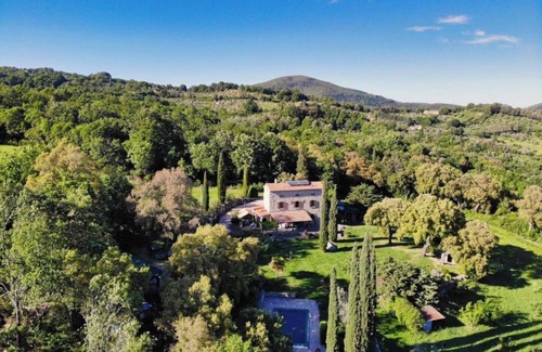 Roccastrada Villa | Villa 'Il Fungaio' with Private Pool, Private Terrace and Wi-Fi