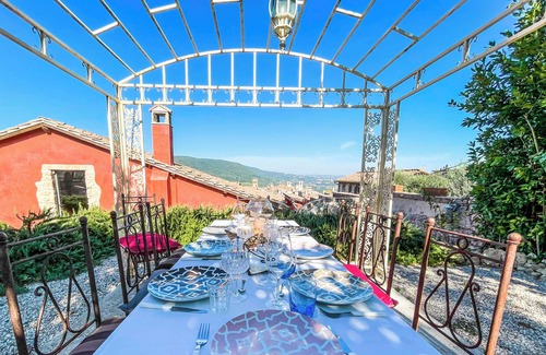 Narni Villa | Villa in the historical center with private garden, pool, spa and AC