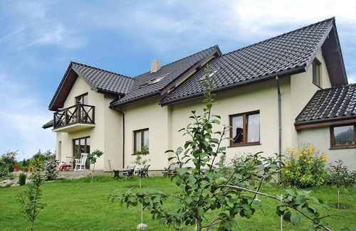gmina Wolin House | Villa in Troszyn by Lake with Natural Beach