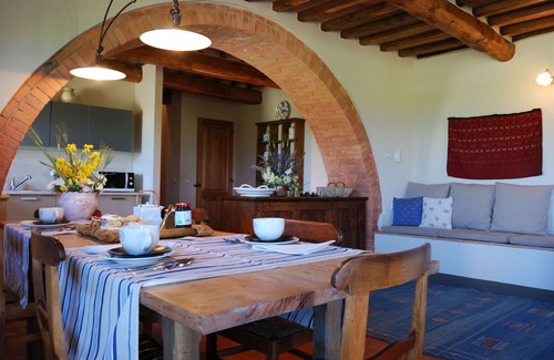 Monticchiello House | Villa with panoramic views of Pienza and Val d'Orcia
