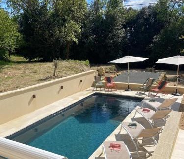 Sainte-Colombe Villa | Villa Julorian proche Saint Emilion au cœur des vignobles