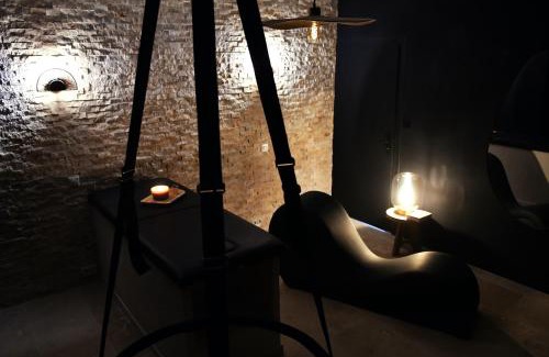 Lembras Villa | Villa l'Insolente Spa Sauna Chambre 50 nuances de Grey