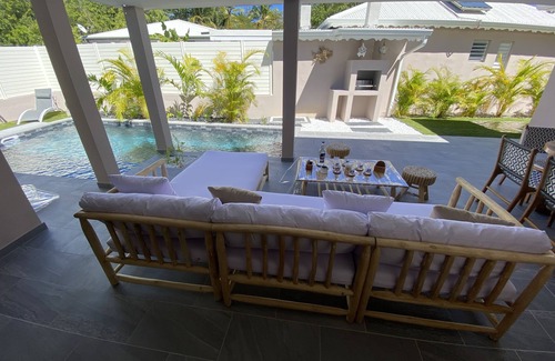 Sainte-Anne Villa | Villa La Perle 3 bedrooms, private pool 200 m from Caravelle beach