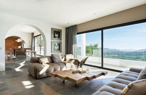 Sant Josep de sa Talaia Villa | Villa Larosa with seaview in Es Cubells Ibiza
