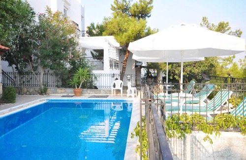 Bodrum City Center Villa | Villa Leila with Sea Breezes, Private Pool and Magnificent Sea Views