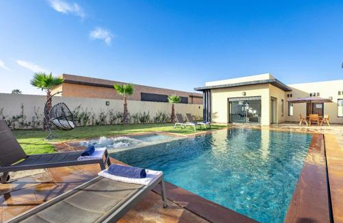 El Aggada Villa | Villa Lella, piscine Chauffée, cuisinière
