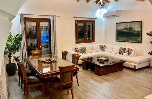 Peroulades Villa | Villa Logas Hill - situated close to Sunset Logas beach- Peroulades