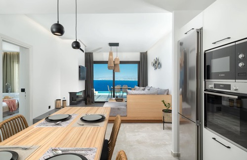 Malevizi Villa | Villa Lucrezia, Breathtaking sea Views, Private heated Pool, Close to the Beach!