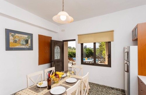 Kefalas Villa | Villa Maro Large Private Pool, A/C, WiFi