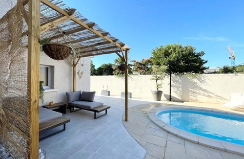 Aytre Villa | Villa Mathéo swimming pool La Rochelle Fun et Calm