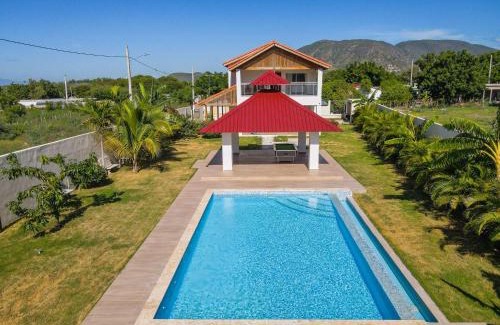 Las Charcas Villa | Villa Mercedes - Private Pool & Sunset Views - Ocoa Bay