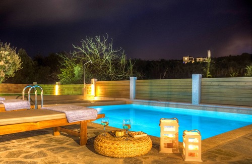 Kalyves Villa | Villa Mimis with private pool nr Almyrida & Kalyves