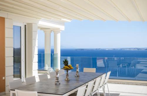 Pirgi Villa | Villa Monte Leone by Konnect with Pool, Hot Tub, Spa Room & Stunning Seaview