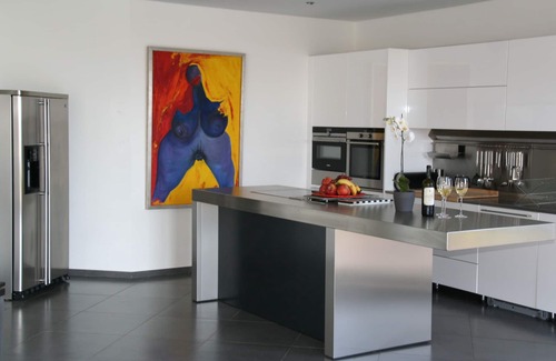 Agii Apostoli Villa | Villa Nafsika with spectacular views of the Aegean Sea