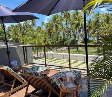 Japaratinga Apartment | Villa Naluri - Casa Auati - Apart 2 Quartos -Vista Mar