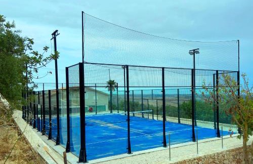 Ragusa Villa | Villa Nausica, heated pool, Padel court, view on the sea, wifi free perfect for big group